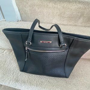 Nine West Black Faux Shoulder Bag